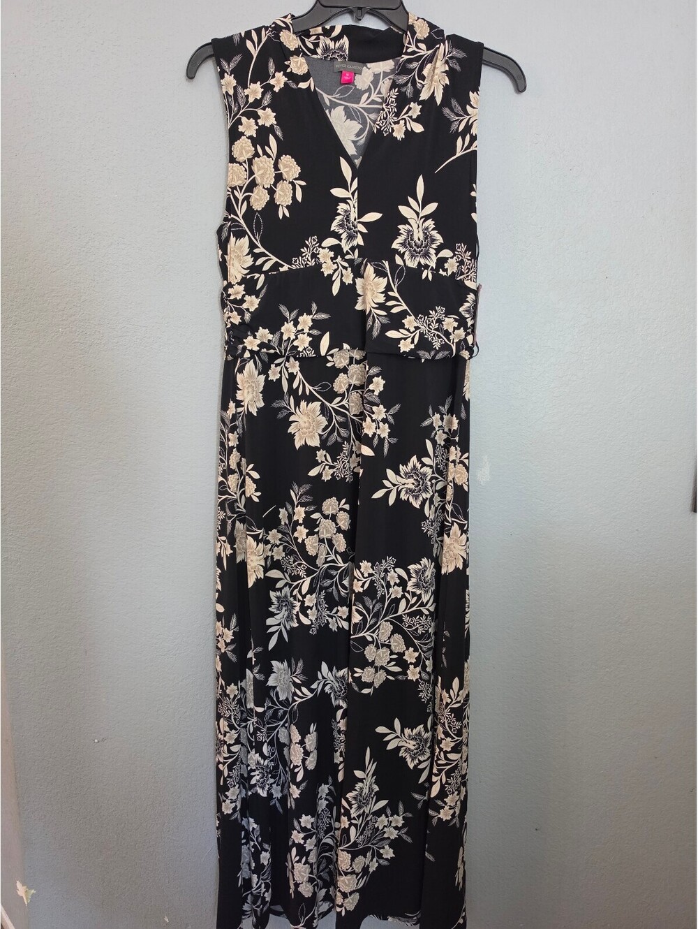 Vince Camuto Summer Oasis F1 Sleeveless Floral Maxi Dress XL